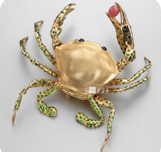 变身百万珠宝蒂芙尼卡地亚钻石蟹闪瞎眼瓦力